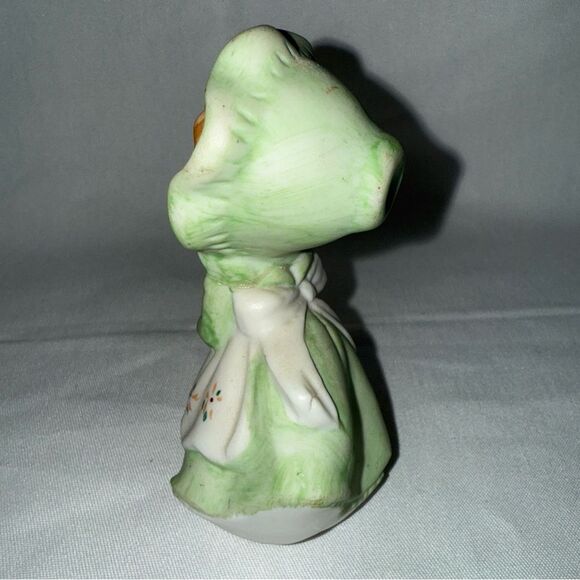 Vintage Hand-Painted Royal Crown Girl with Teddy Bear Figurine Holiday decor - Picture 4 of 7